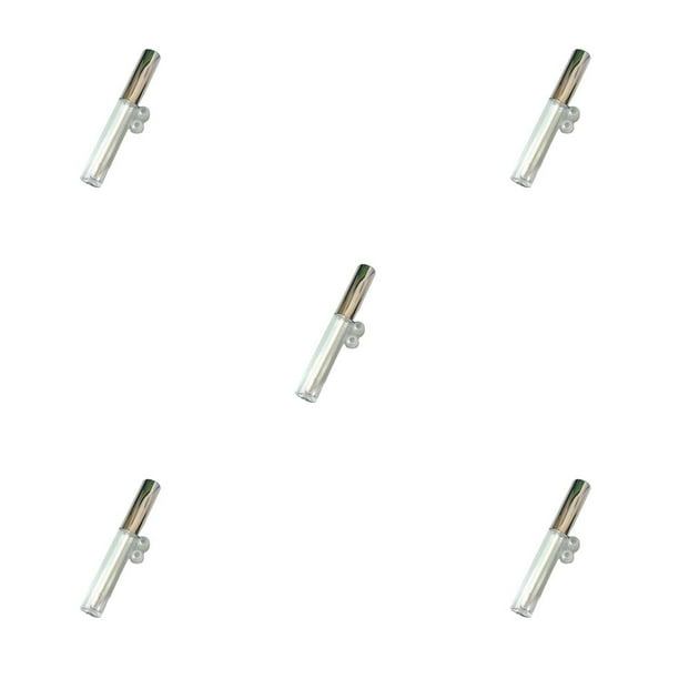 Vogacara Tubos de brillo de labios a prueba de fugas reutilizables Mini botellas convenientes jeringa de plástico pipetas de transferencia líquido de Type2 NO2 Vogacara CBP385694