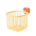 thumbnail image 4 of Cesta de almacenamiento colgante para toallas de baño, cesta colgante para colgar en la pared, portavasos y champú, 3 piezas, 4 of 5