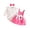 A03-ZB Hot Pink, variant on CAICJ98 Baby Girl Clothes Fall Winter Outfit Long Sleeve Ruffle Romper Plaid Skirt Bow Headband 3 Pcs Set (Hot Pink,3-6 Months)