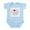 Sky Blue, variant on CafePress - I Love My Wrestling Coach Infant Bodysuit - Baby Light Bodysuit, Size Newborn - 24 Months