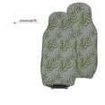 thumbnail image 4 of Easy to Install Car Universal Seat Cover, Grey Bamboo Pattern Four Seasons Universal Front Seat Cover, 2-Piece, 4 of 8