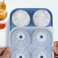 thumbnail image 5 of Reheyre Reusable Ice Ball Mold - Funnel Design - Basketball Shape - Ice Sphere Mold - Home Supply, 5 of 8