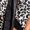Black, variant on Ruimatai Women Plus Size Leopard Print Long Sleeve Pajama Dress Cardigan Robe Soft Loungewear V-Neck Home Outfit