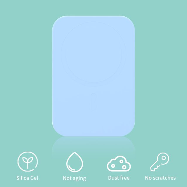 Funda Pure Power Bank para iPhone 12 Pro, cargador inalámbrico magnético, funda de batería Universal Accesorios Electrónicos