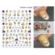 thumbnail image 1 of 1PCS Disney Cartoon Anime Mickey Mouse Princess Cartoon Nail Sticker Snow White Donald Duck Nail Decoration Repair Decal Gao Jinjia LED, 1 of 2