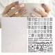 thumbnail image 1 of Placas Plantilla Para Decoración De Uñas, Plantilla Para Manicura, Estampado De Esmalte, Imagen, Placa De Impresión De Plástico XY B02, 1 of 7