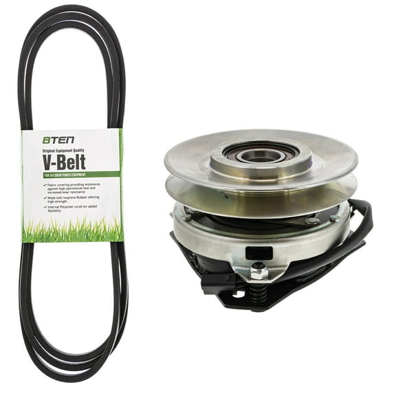 8TEN Belt PTO Clutch Kit for Cub Cadet LT1046 954-04118 717-04080 MK1006361