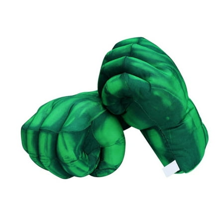 Kids DIY Decor Cotton Plush Hulk Gloves Superhero Cosplay Toys Children Halloween Christmas Festival Party for Kids