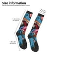 thumbnail image 5 of Balery Blue Dinosaur Fun Novelty Socks Men'S Women'S Crew Socks Funny Crazy Novelty Socks Quirky And Cool Socks, 5 of 9