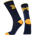 thumbnail image 2 of Chaussettes Michigan Wolverines Longueur Crew Légende du Campus, 2 of 6