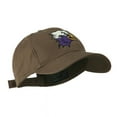 thumbnail image 5 of SM Eagle Head Mascot Embroidered Cap - Brown OSFM, 5 of 5