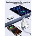 thumbnail image 4 of [Cargador] Bloque de cargador USB C Aioneus de carga rápida de 20 W [paquete de 3], 4 of 6