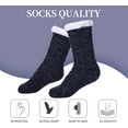 thumbnail image 5 of PUMIER Women's Winter Super Soft Warm Cozy Fleece Lined Fuzzy Slipper Socks with Grippers, 5 of 6