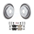 thumbnail image 1 of Transit Auto Rear Coated Disc Brake Rotors and Ceramic Pads Kit for Car Suzuki SX4 Crossover KGA-105445, 1 of 11