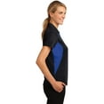 thumbnail image 3 of SPORT-TEK Femmes Côté Bloqué Micropique Sport-Wick Polo F20, 3 of 6