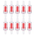 thumbnail image 1 of Uxcell 10-Pack Válvula de Retención de Aire para Acuario, Accesorios de Bomba de Aire de Plástico para Tanque de Peces de 3/16", Rojo Claro, 1 of 6
