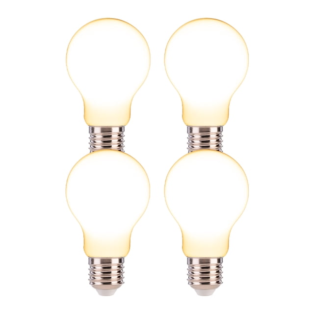 Paquete Tecnolite 4 Focos Filamento LED 6 W Luz Cálida