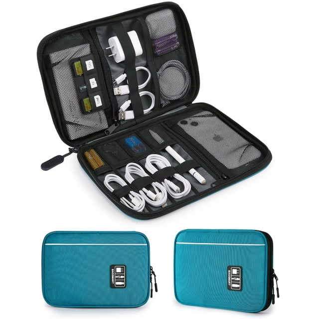 Estuche de viaje BAGSMART Electronics Organizer azul