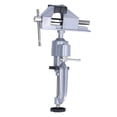 thumbnail image 1 of Tornillo de banco universal, aleación de aluminio, giratorio de 360°, pequeño y estable, para carpintería y jardín, 1 of 8