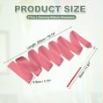 thumbnail image 2 of Uxcell 2 Pcs Dance Ribbons, 78.7 Inch Gymnastics Ribbon Streamers with Red Wand for Gymnastics Artistic, Lotus Pink, 2 of 7