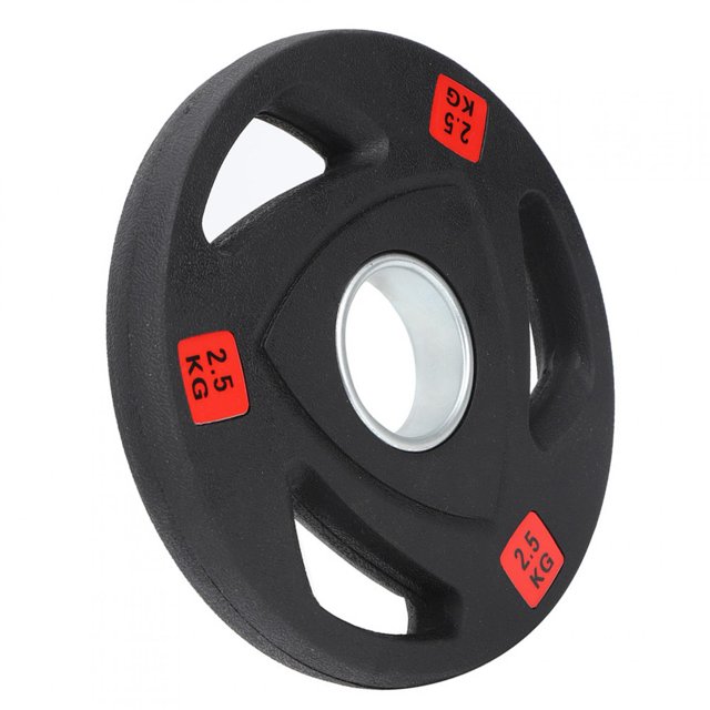 Barra de mano para el hogar, 2,5 kg, 3 agujeros, placa de barra de mano, equipo de fitness, calidad en la que puedes confiar