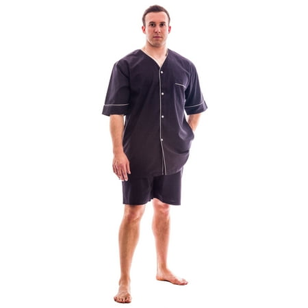 up2date pajama woven shorts sleeve short
