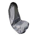 thumbnail image 2 of Funda genérica para asiento de coche, fácil de limpiar, protector para asiento de coche para vehículo todoterreno Gris plata, 2 of 8