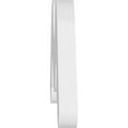 thumbnail image 3 of Ekena Millwork 36"W x 13 1/2"H x 1"P (9/12) Pitch Midway Architectural Grade PVC Gable Pediment, 3 of 5