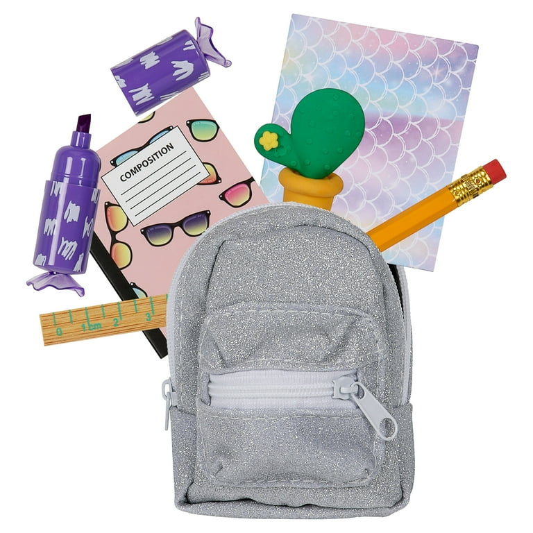 Real Littles Girl s 3 Pack Bundle Backpacks Walmart