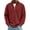 Burgundy-S, variant on Men's Corduroy Quarter-Zip Sweater Pullover, Mock Neck Long Sleeve Casual Winter Thermal Lined