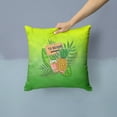 thumbnail image 2 of To the Beach Summer Fabric Decorative Pillow, 2 of 4