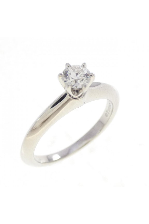 Pre-Owned Tiffany Classic Solitaire Ring 0.18CT