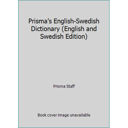 Prisma's English-Swedish Dictionary (English and Swedish Edition), Used [Paperback]