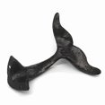 thumbnail image 2 of Set of 2(Whale Tail)Whale Coat Hooks, Whale Tail Hooks, Black Cast Iron Wall Hooks Towel Hooks, 2 of 4