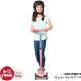 thumbnail image 4 of Radio Flyer Kids Scooter, Flyer Glider Pro Ride On Toy w/ Light Up Wheels, Pink, 4 of 9