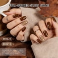 thumbnail image 6 of JODSONE Coffee Brown Gel Nail Polish Set 32 Colors, Latte to Espresso Warm Neutral Tones with 4PCS Base & Top Coats, Soak Off UV Gel Polish Kit for Home Salon, 6 of 8
