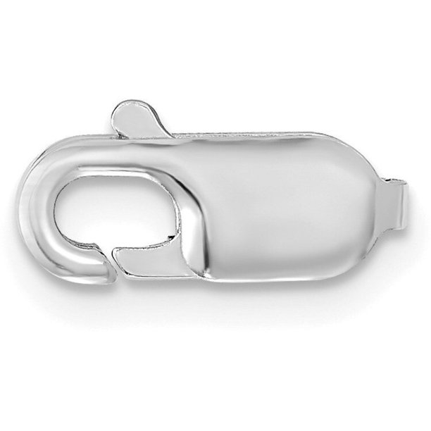 4.2mm 14k White Gold Lightweight Lobster Clasp