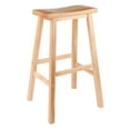 thumbnail image 1 of Winsome Satori Saddle Seat Bar Stool, Natural, 1 of 7