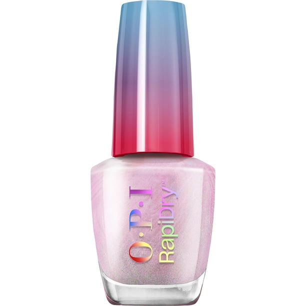 Esmalte de uñas OPI RapiDry Speed Date Me, semitransparente, rosa suave