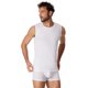 thumbnail image 3 of SCHIESSER Canottiera da uomo 4 pezzi - serie "95/5", canotta, collo rotondo, S-4XL Blanco L (Large), 3 of 4