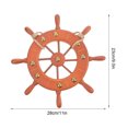 thumbnail image 2 of MasteelfCA Wooden Wall Hanging Rudder Decoration Mediterranean Style Rudder Decor for Home, 2 of 9