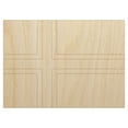 thumbnail image 1 of Norway Flag Wood Shape Unfinished Piece Cutout Craft DIY Projects - 4.70 Inch Size - 1/8 Inch Thick, 1 of 7