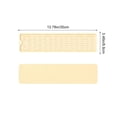 thumbnail image 3 of Silicone Drainage Mat,13.78x3.6 Inch Narrow Non-slip Drainage Pad for Bathroom & Kitchen Counter | Cutting Board Shock Absorb Liner | Tableware Water Drying Mat for Sink,Yellow, 3 of 7