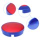 thumbnail image 3 of 58mm 4 Clips Vehículo Rueda Llanta Cubo Centro Tapas Cubierta Azul - 4uds, 3 of 6