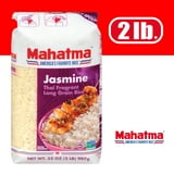Mahatma Jasmine White Rice, Thai Fragrant Long Grain Rice, 2 lb Bag ...