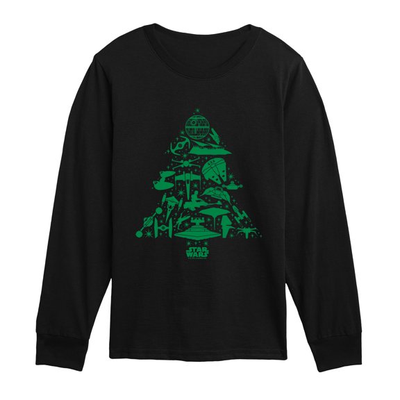 Star Wars - Ship Tree Long Sleeve Graphic T-Shirt