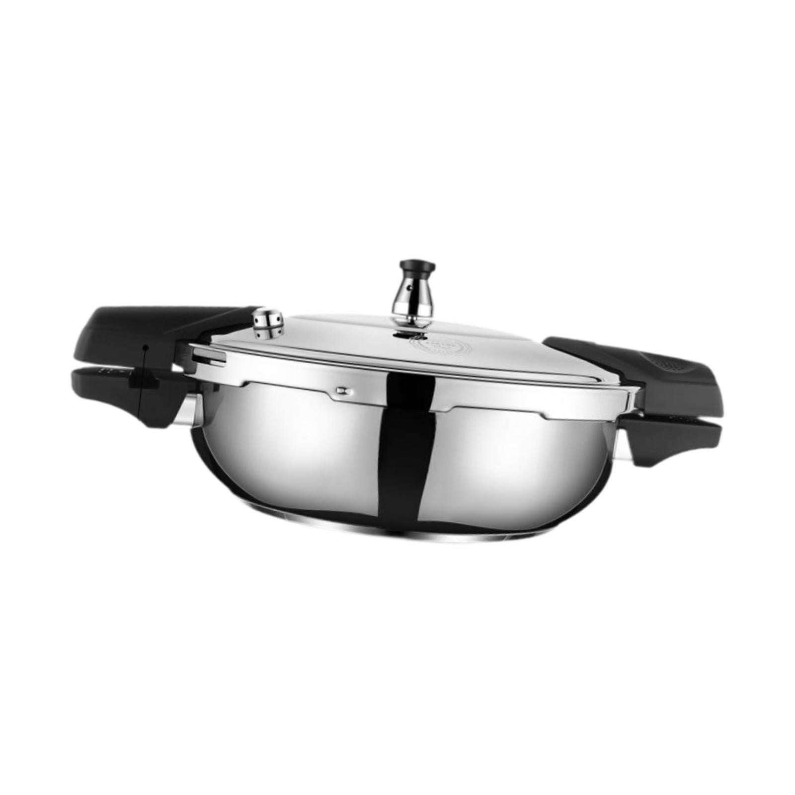 TISHITA Kitchen Stew Soup Pot,Multifunction,50-80 Kpa,Portable Rice Cooker Instant Cooking Pot for Kitchen Restaurant 18cm