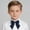 Blue, variant on Boys And Girls College Uniform Shirt Performance Accessory