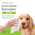 thumbnail image 2 of Toallitas para ojos Petkin de base vegetal 80 toallitas para perros y gatos, 2 of 7