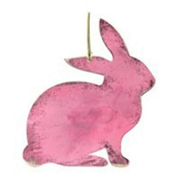 Designocracy 99134-O Bunny Wooden Ornament
